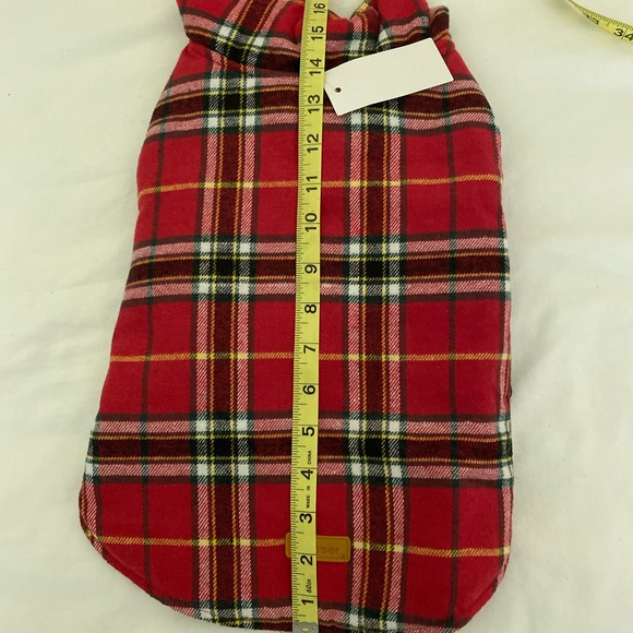 Kuoser reversible plaid and black dog jacket size M - Picture 9 of 10